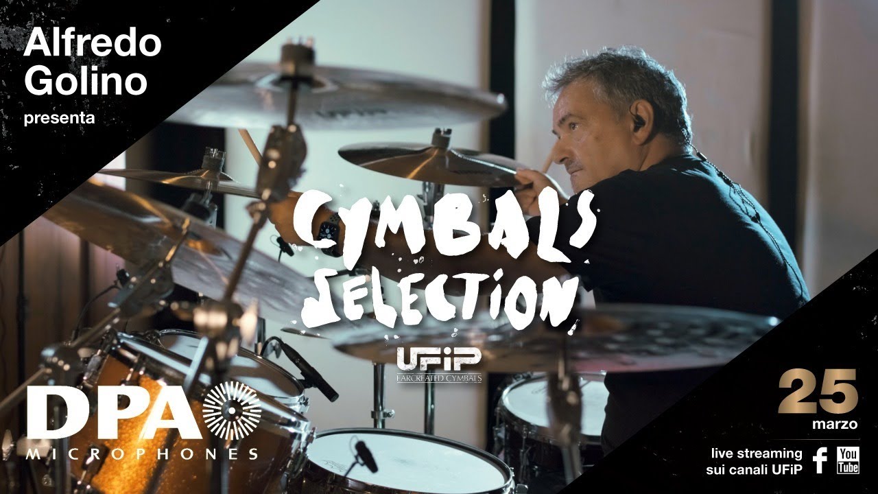 Alfredo Golino Cymbals Selection