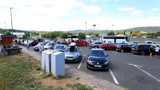 Odmorište Dobra Na Kojem Je Policija Dala Dozvolu Da Stanu Navijači Hajduka