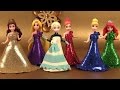 Play doh sparkle princesses elsa ariel belle magiclip pte  modeler
