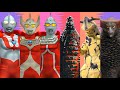 ULTRASEVEN VS EX REDKING, ウルトラマン TARO VS ELEKING, ULTRAMAN VS GOMORA #ウルトラマン #怪獣 #ultraman #kaiju