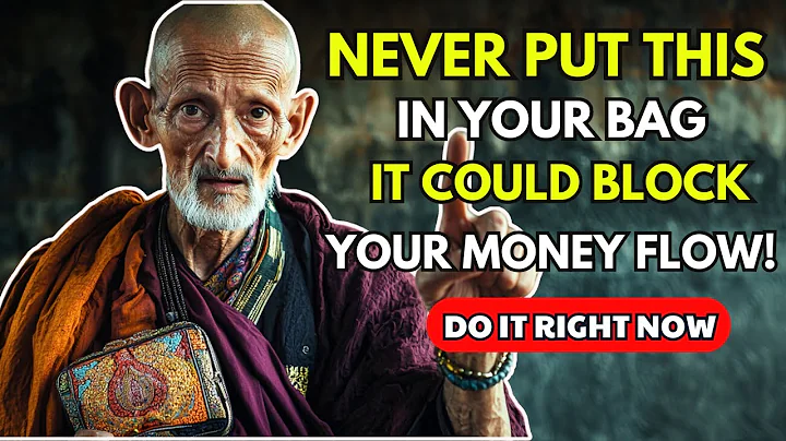 careful ! don't leave this in your bag , it blocks money and abundance - buddhist teachings