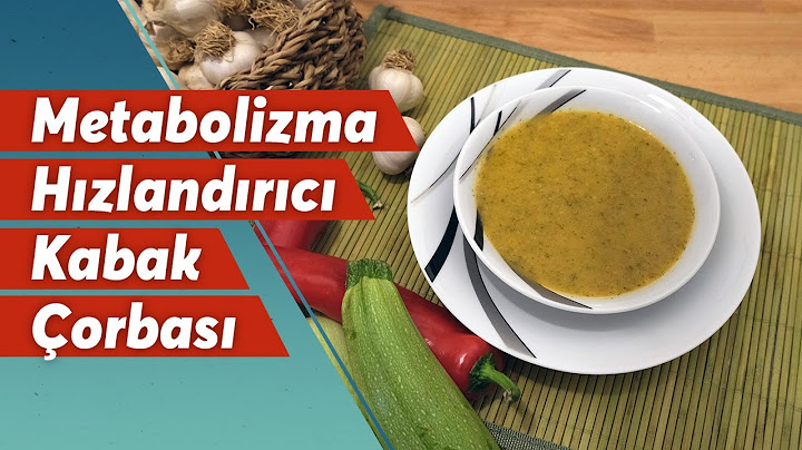 Metabolizma Hızlandırıcı Fit Kabak Çorbası (Diyet ve Detoksların vazgeçilmezi)