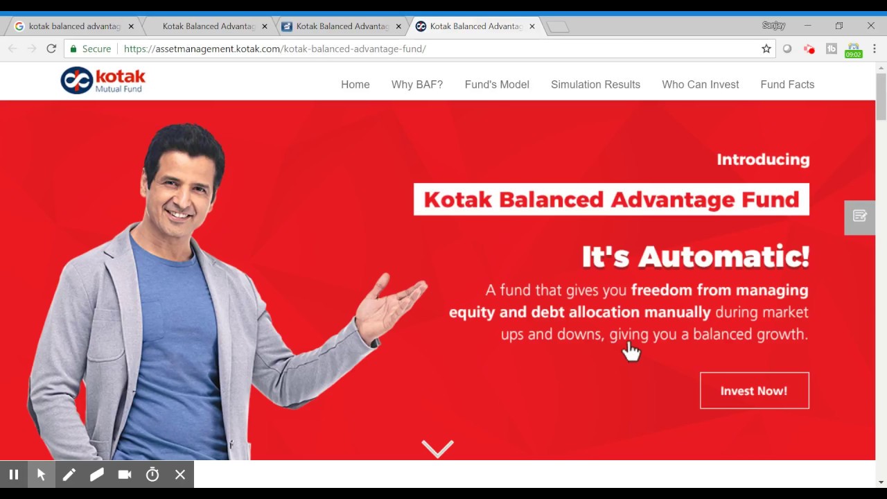 Kotak Balanced Advantage Fund | Balanced Advantage Fund - YouTube