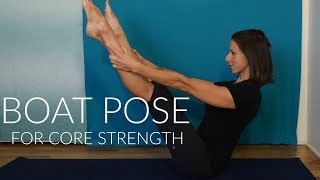 Boat Pose For Core Strength (Beginner to Advanced) | Navasana