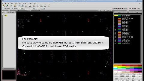 How to convert RDB file to OASIS format