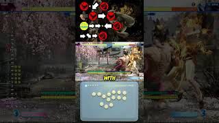 SF6 - Sagat 5HK Spacing Trap サガット 5HK スペーシングトラップ #streetfighter6 #sf6 #comboguide