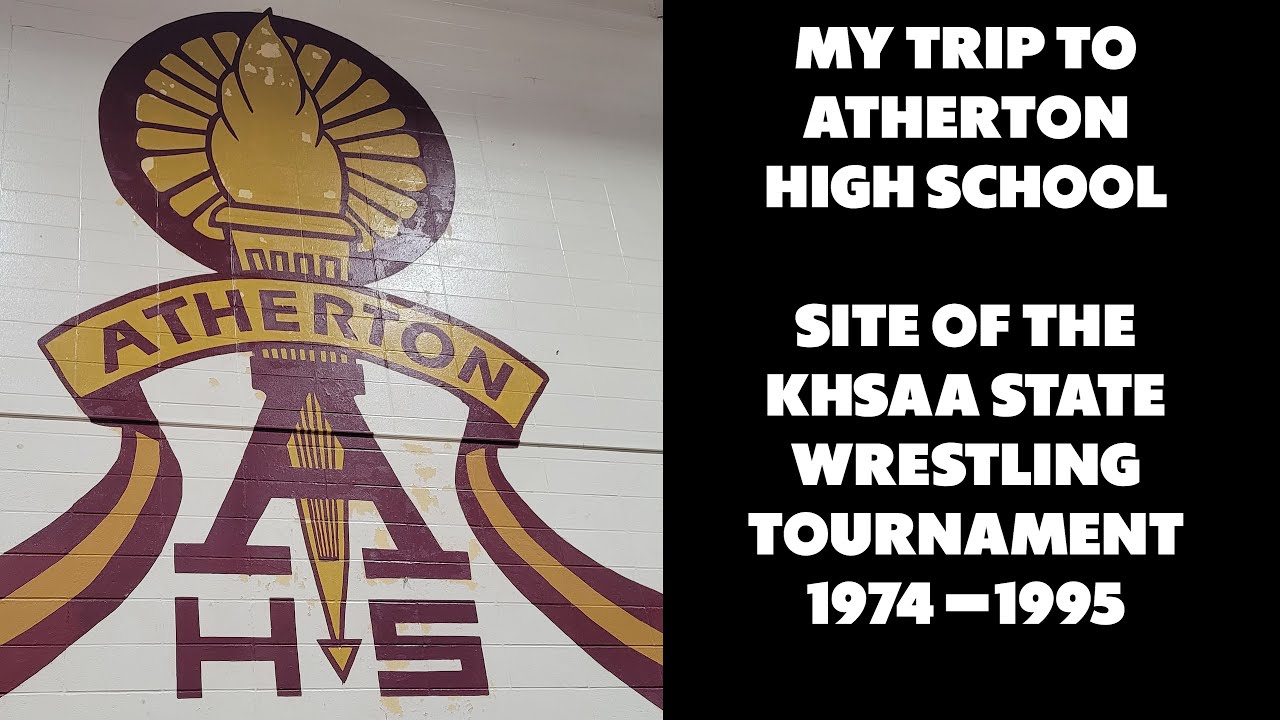 VLOG My trip to Atherton High School (KY. State Tournament site 1974