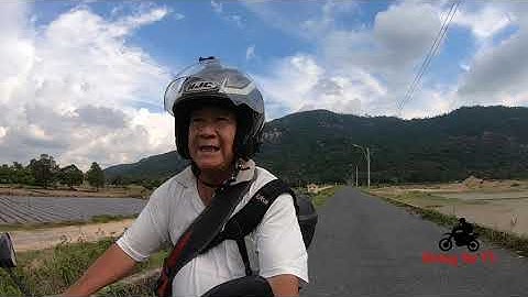 CHẠY XE MÁY TỪ CÁNH ĐỒNG - TÀ HU - QUA HỒ - SOÀI CHEK - TRI TÔN - AN GIANG