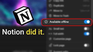 Notion Offline Mode is Finally OUT!