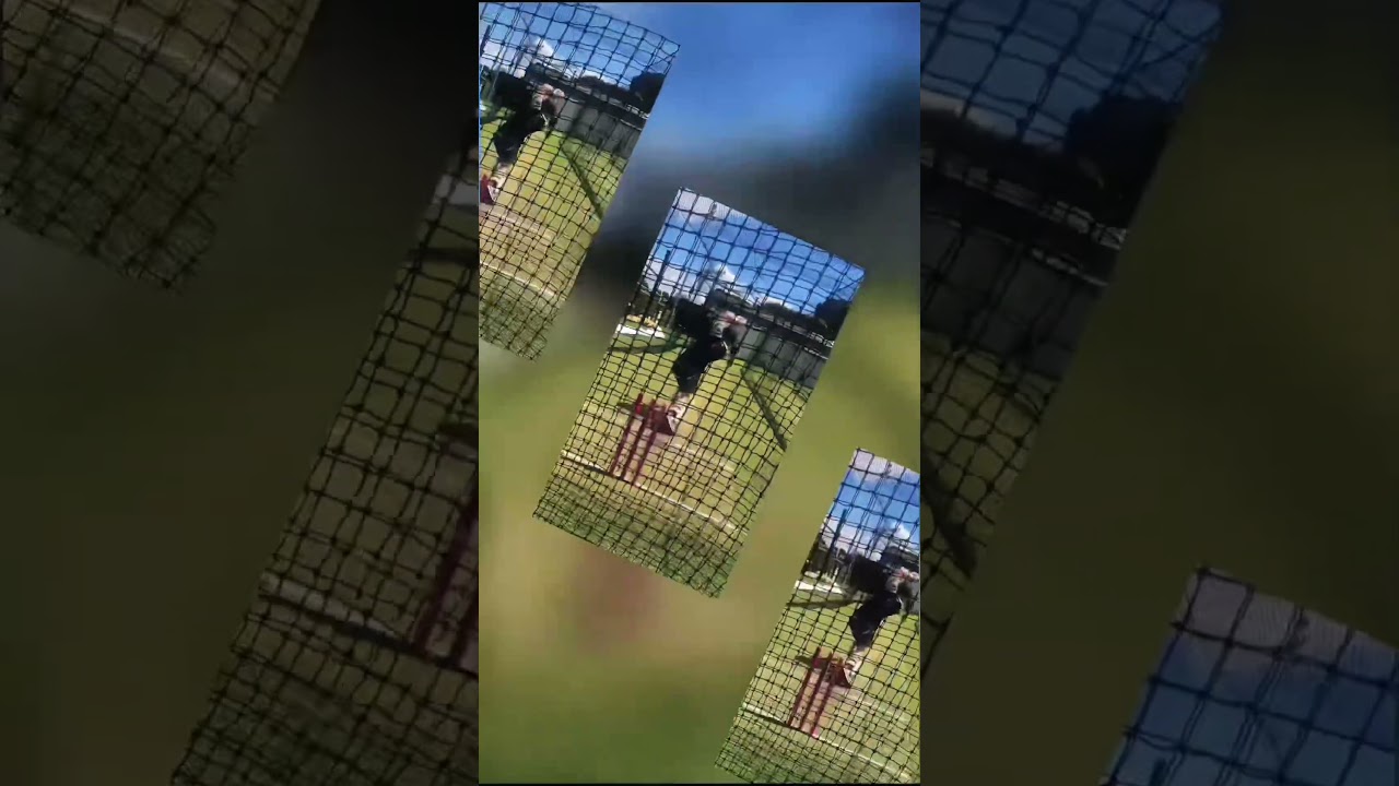 Josh Inglis getting the work done in the cricket nets 🏏