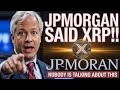 JPMORGAN CEO JUST SAID XRP WILL REPLACE THE DOLLAR?!?! (NOBODY IS TALKING ABOUT THIS)