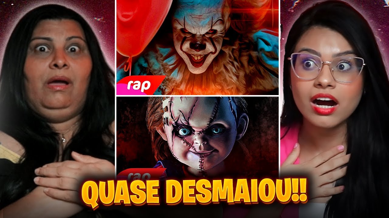MÃE EVANGELICA REAGE a - Rap do Pennywise & Rap do Chucky | 7 Minutoz