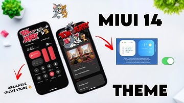 MIUI 14 OFFICIAL Tom & Jerry Theme & Stock Ui Best Themes ⚡ | Charging Animation & Change Modules 🔥