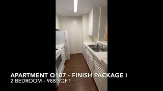 Eaves West Valley - Virtual Tour | 2 Bed 2 Bath | 988 sqft | Unit #Q107 | Finish Package II
