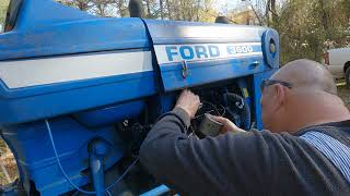Ford 3600 fuel and hydraulic issues with fix