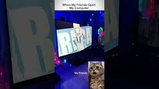 when my friend open my computer #4kpc #4kwallpapers #gooner #pcgaming #pcwallpaper #pcsetup