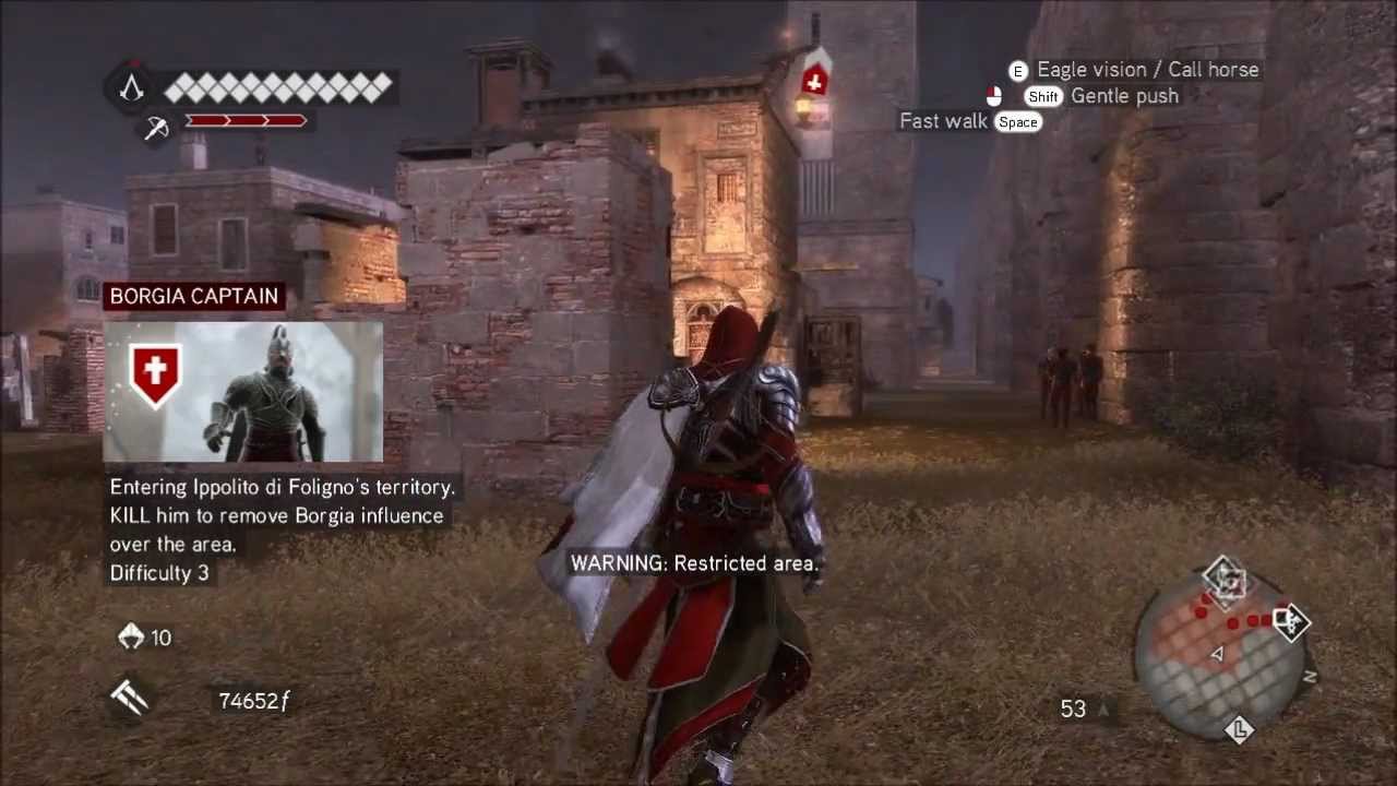 Assassin's Creed Brotherhood Ippolito di Foligno (Borgia Captain)