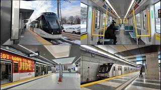 TTC Line 6 Finch West LRT Ride from Jane and Finch Back to Finch West Station (February 23rd, 2026)