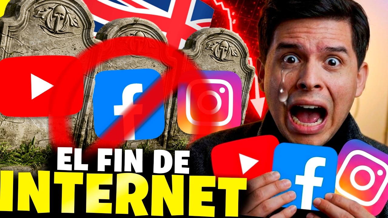 SE PUDRIÓ TODO: Reino Unido va a CENSURAR las Redes Sociales en 2027 ❌💀