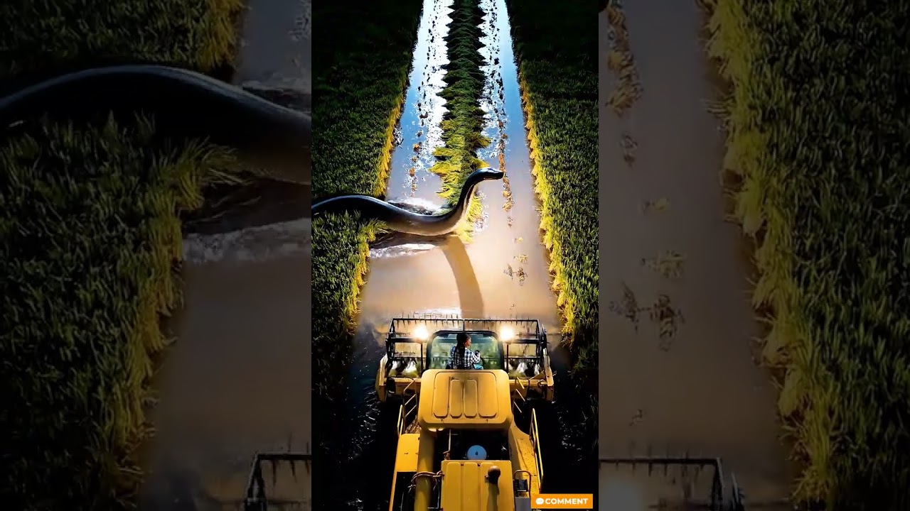 Observing the massive scale of autonomous harvesting units tackling