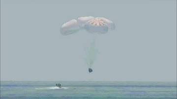 SpaceX, NASA crew make first splashdown in 45 years