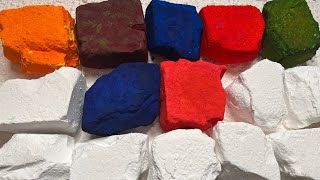 Rainbow Dyed Jumbo Chalk | Oddly Satisfying | ASMR  screenshot 4