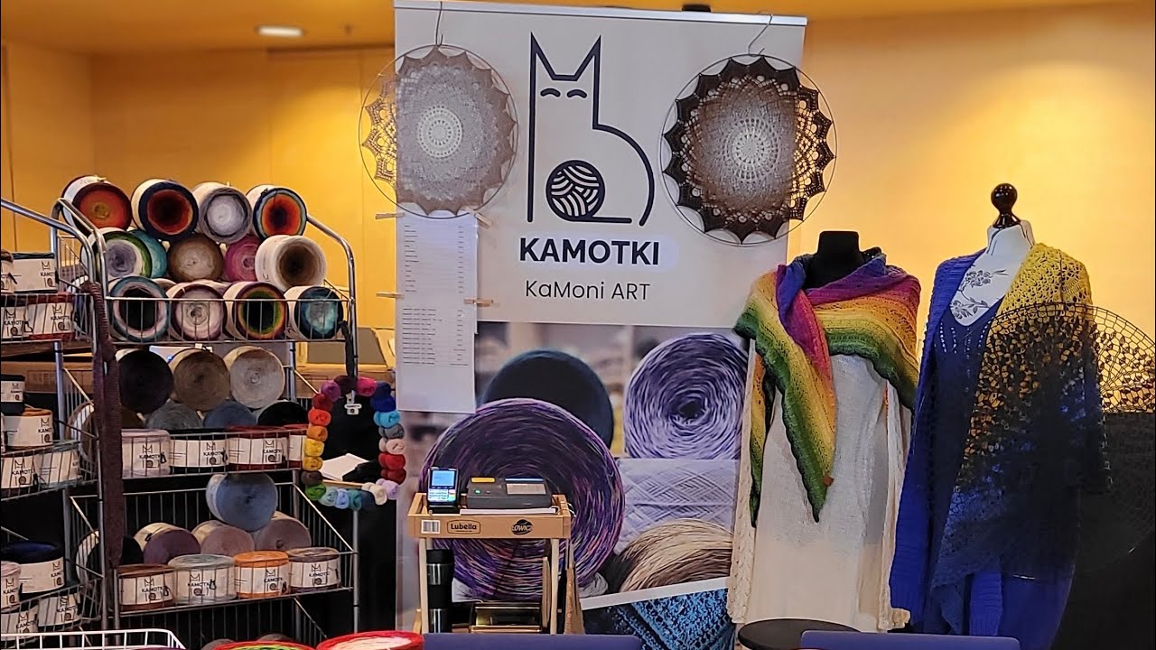Pogadajmy o oczkach vol.9 Kamotki na October wool fest i sweter Tulisz