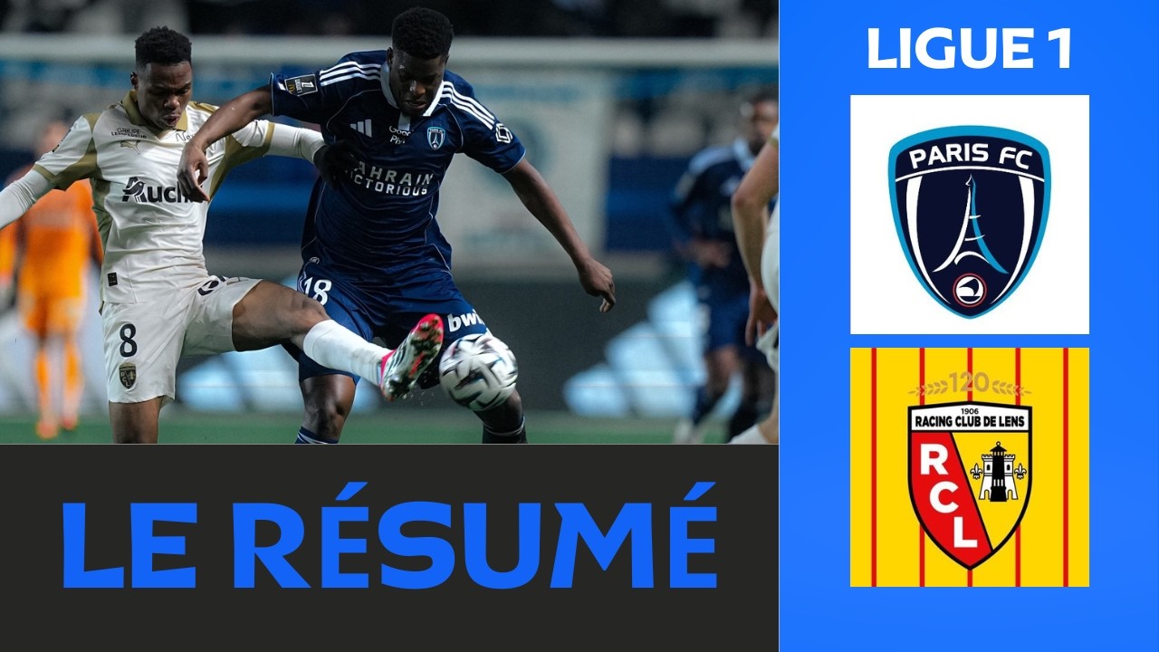 Paris FC - Lens | 0-5 | Résumé | Ligue 1 2025-26 | paris fc lens