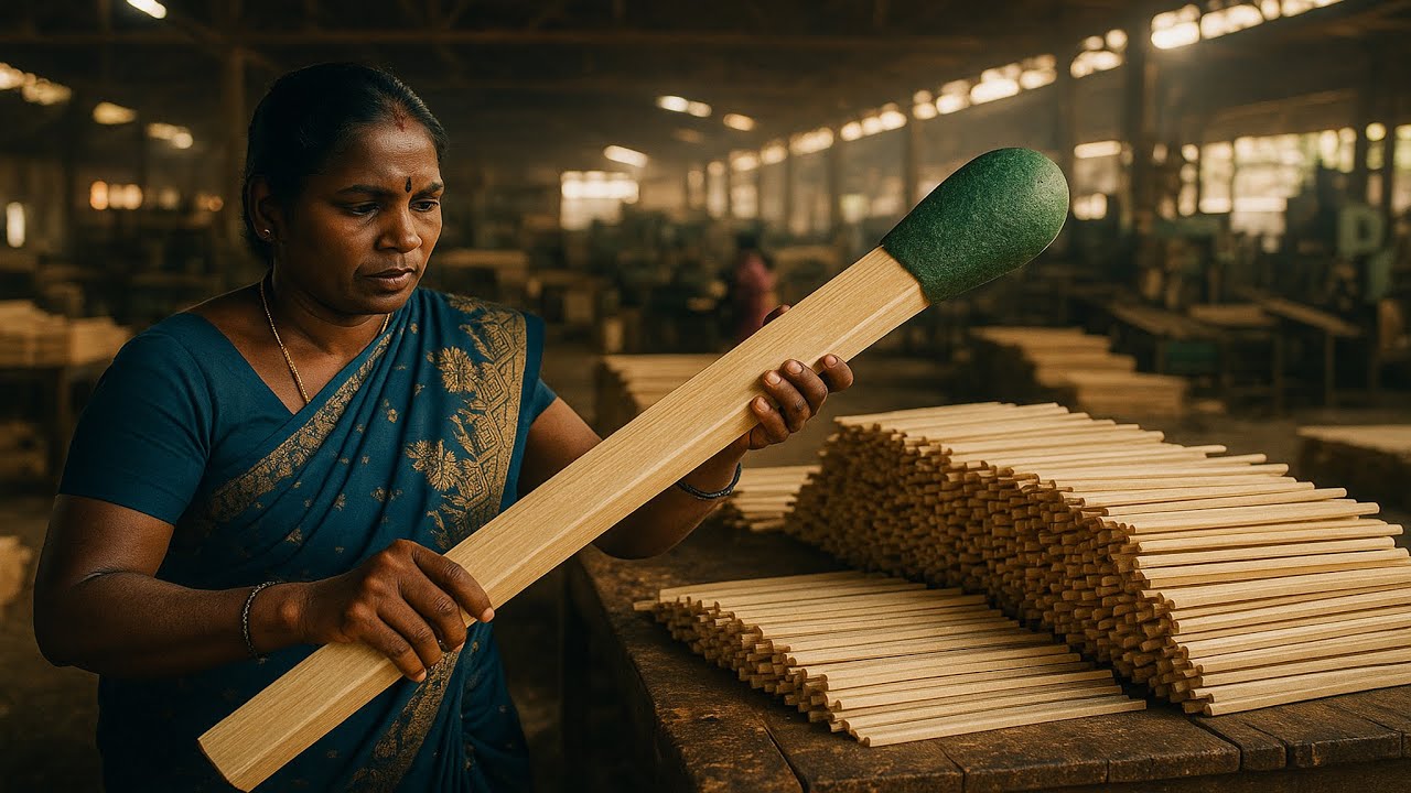World's Largest Matchstick Manufacturing Procedure in Indian Factory