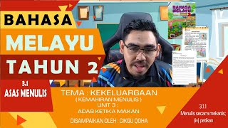 Bahasa Melayu Tahun 2 (KEMAHIRAN MENULIS)