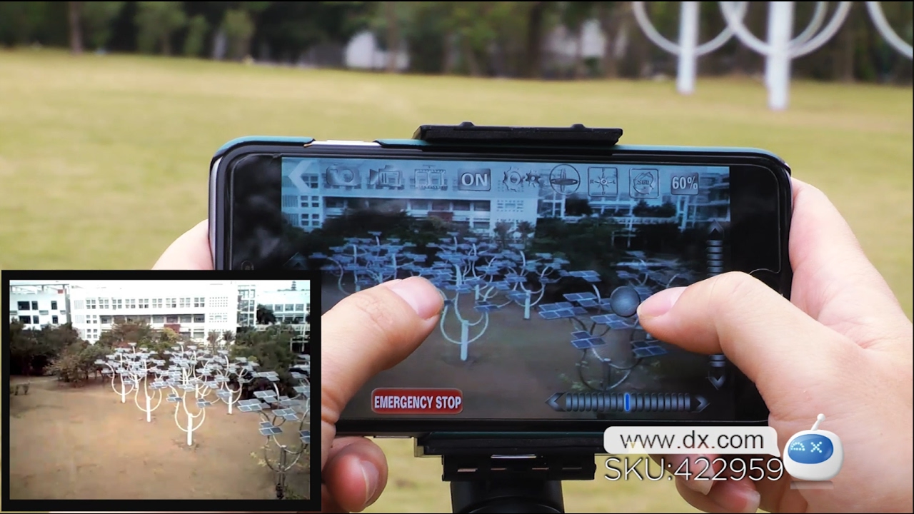 JXD 509W WIFI FPV 4CH 6-Axis RC Quadcopter w/ 0.3MP Camera One Key Return Function