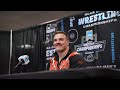 Wyatt Hendrickson - NCAA Wrestling Championships News Conference 3-22-2025