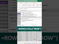Excel Magic Trick: Highlight the Selected Row #excel