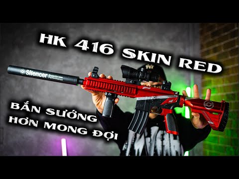 Video REVIEW khẩu thạch Hk 416 skin red dòng học sinh sinh... - YouTube