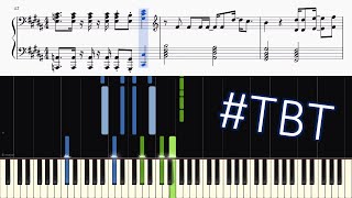 Toto - Africa - Piano Tutorial + SHEETS | #tbt chords