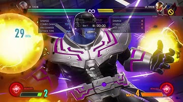 MVCI Thanos Ultron HSD Glitch Combo 1