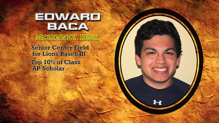 Scholar Athlete of the Week - Edward Baca