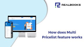 How does Multi Price List Feature works - RealBooks | Online Accounting Software screenshot 1