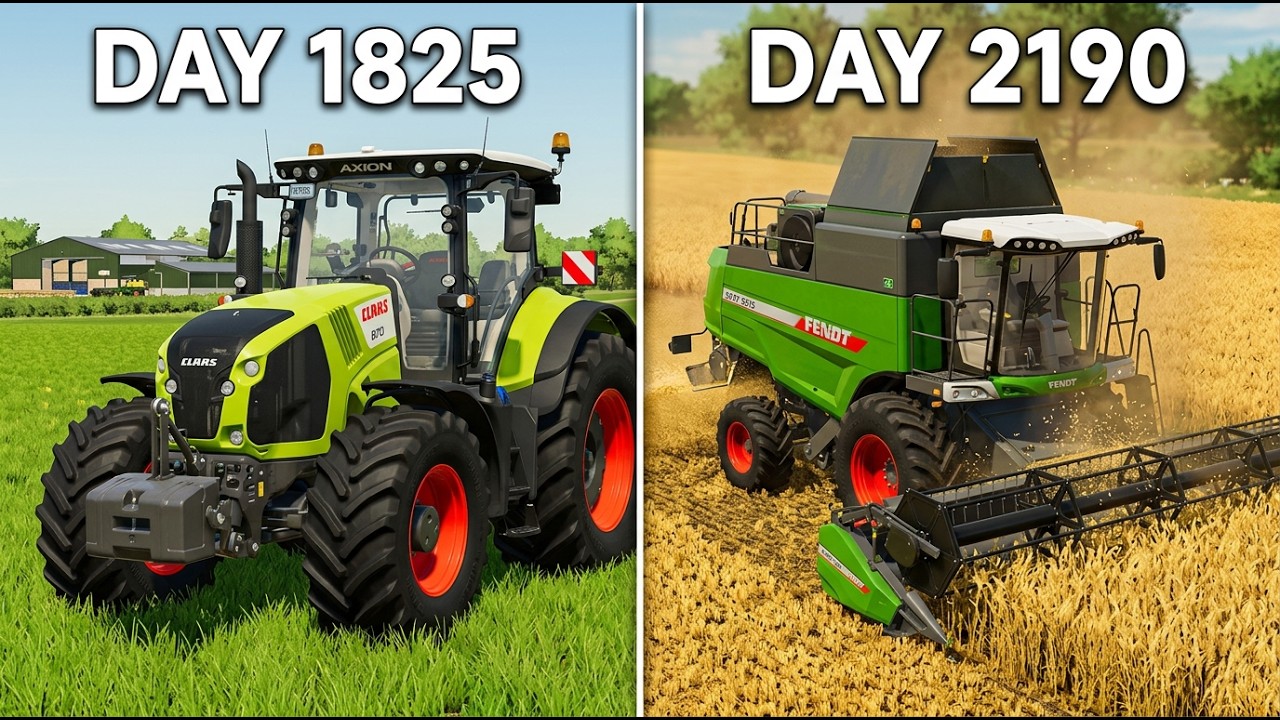 I SURVIVED 6 YEARS RUNNING TWO FARMS