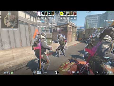 tO0RO POV against Vitality on Overpass