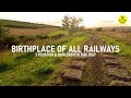 What remains of the &quot;first&quot; steam powered passenger railway line?