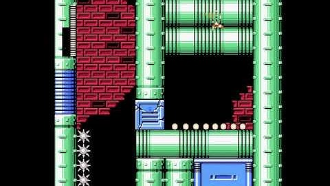 FC(NES) Rockman 6 (Megaman 6) Dr.Wily stage 1 another route