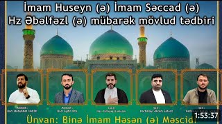 3 Mübarək Mövludlar Tədbiri-Ruhani Hacı Eldayaq Hüseynovmövlud Xütbəsi