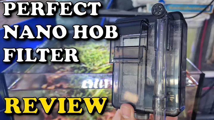 NICREW Slim NANO HOB Aquarium Filter REVIEW