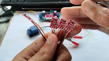 Cảm biến chạm xuyên vật thể, 4 trạng thái tắt mở, ttp223, ttp224