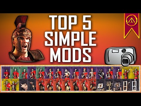 Top 5 Simple Mods - Rome Total War