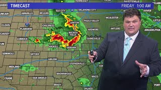 Dfw Weather | More Severe Weather Possible Overnight, More Rain In 14 Day Forecast