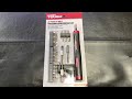 Hyper Tough 4 Volts 45-Piece Rechargeable Precision Screwdriver Set 30009 Unboxing &amp; Overview