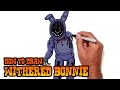 How to draw withered bonnie  five nights at freddys