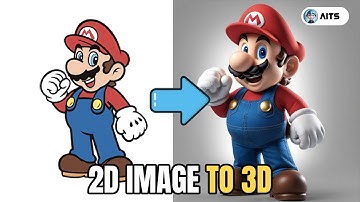"Unlocking Dimensions: Transforming 2D Images into Mesmerising 3D Masterpieces! Ai Thoughts Studio
